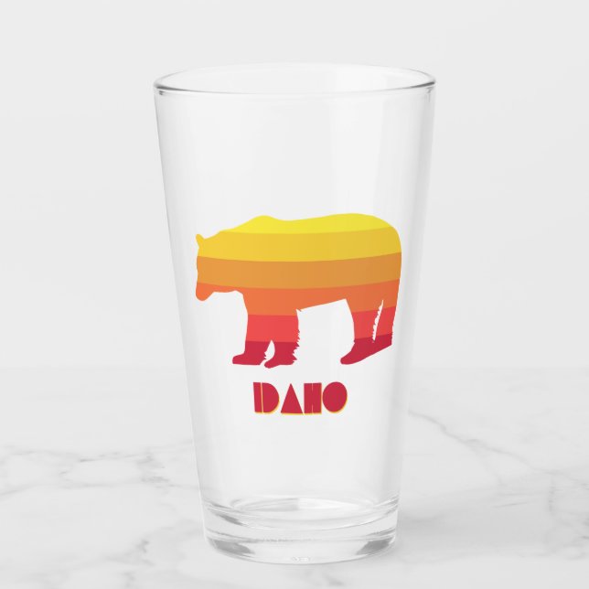 Idaho Bear Glass (Front)