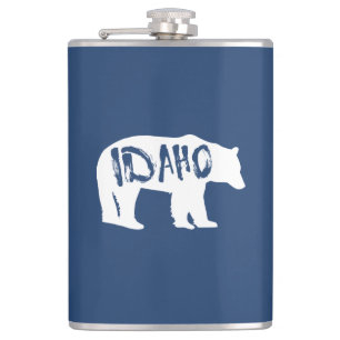 Idaho Bear Hip Flask