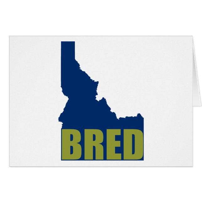 Idaho Bred (Front Horizontal)