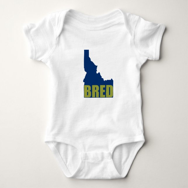 Idaho Bred Baby Bodysuit (Front)