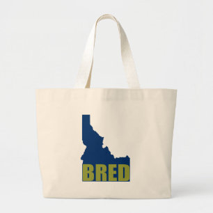Idaho Bred Large Tote Bag