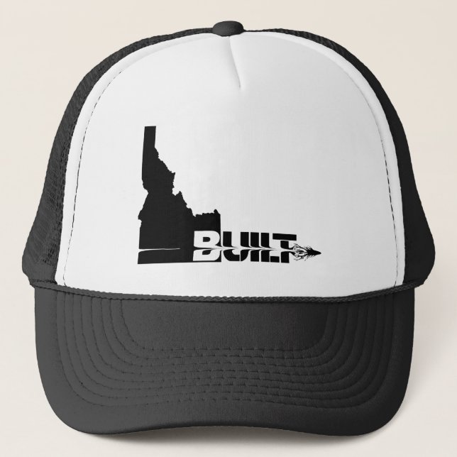 Idaho Built Bullet Trucker Hat (Front)