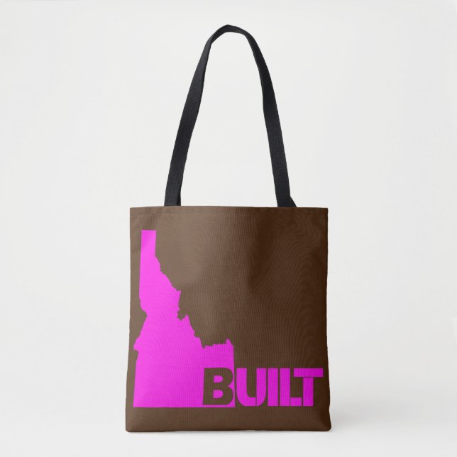 Idaho Built Tote Bag (Front)