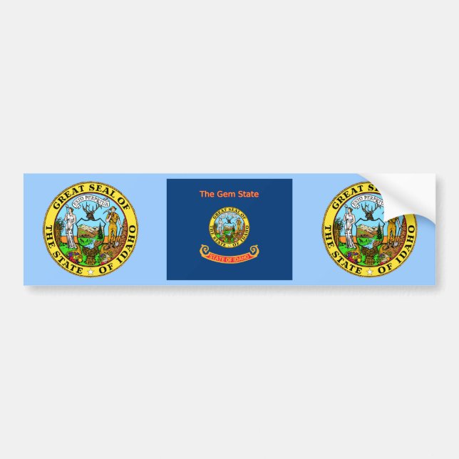 Idaho Bumper Sticker (Front)