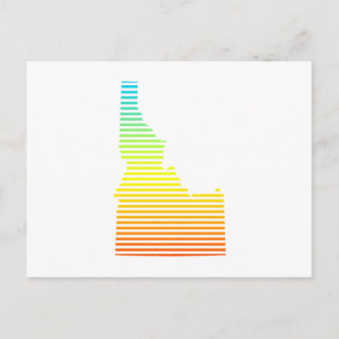 idaho chill fade postcard