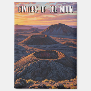 Idaho Craters of the Moon National Monument Magnet
