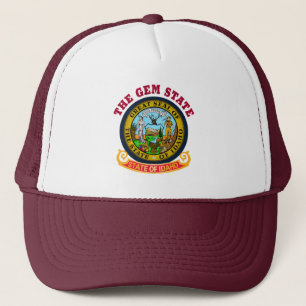 IDAHO CROSSROADS STATE FLAG TRUCKER HAT