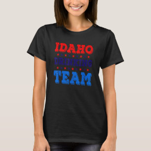 Idaho Drinking Team State Pride Beer Drinking T-Shirt