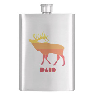Idaho Elk Hip Flask