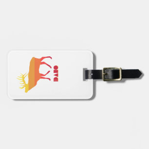 Idaho Elk Luggage Tag