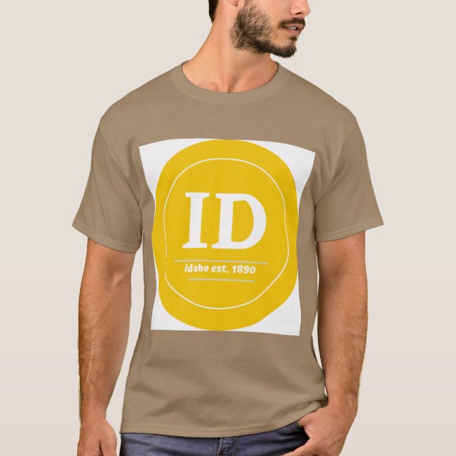 idaho est 1890 T-Shirt (Front)