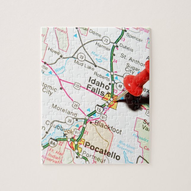 Idaho Falls Jigsaw Puzzle (Vertical)