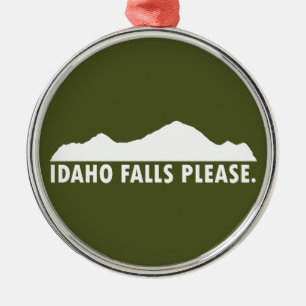 Idaho Falls Please Metal Tree Decoration