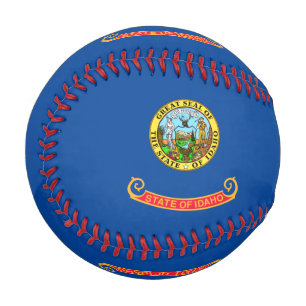 Idaho flag baseball