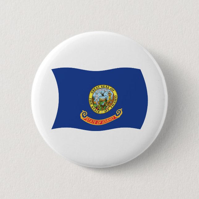 Idaho Flag Button (Front)