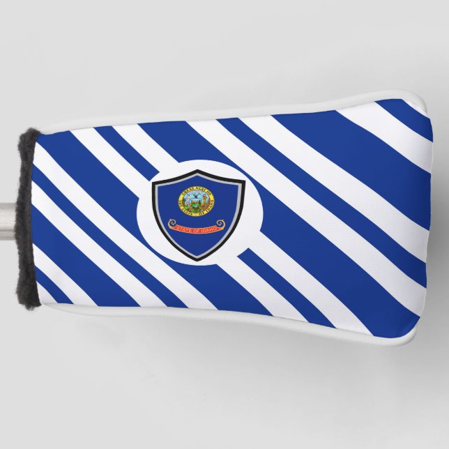 Idaho flag golf head cover (Front)