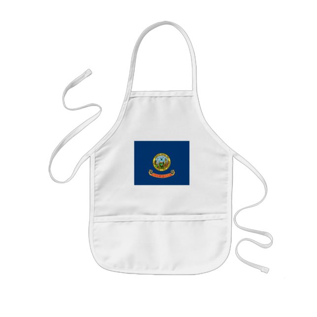 Idaho Flag Kids' Apron (Front)