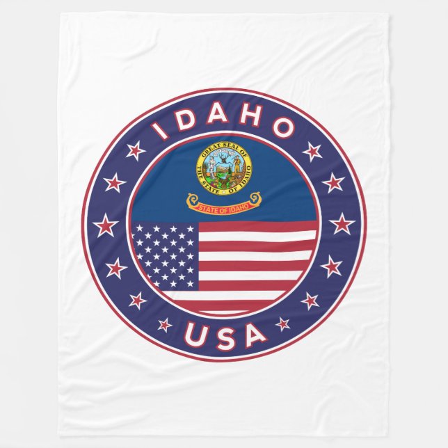 Idaho Fleece Blanket (Front)