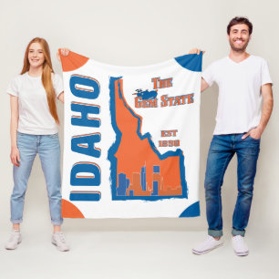 Idaho Fleece Blanket