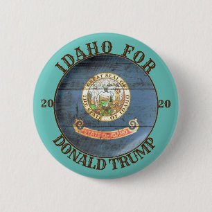 Idaho for Donald Trump 2020 6 Cm Round Badge