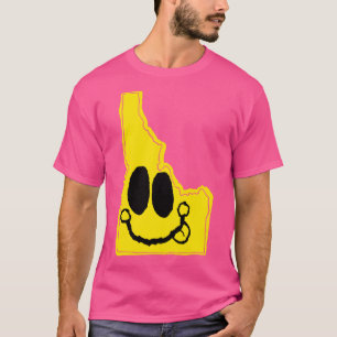Idaho Happy Face with tongue sticking out T-Shirt