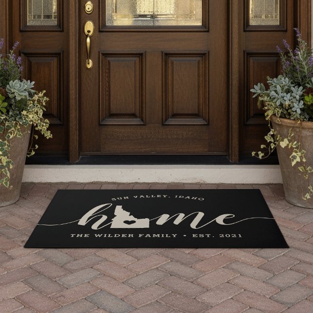 Idaho Home State Personalised Doormat (Creator Uploaded)