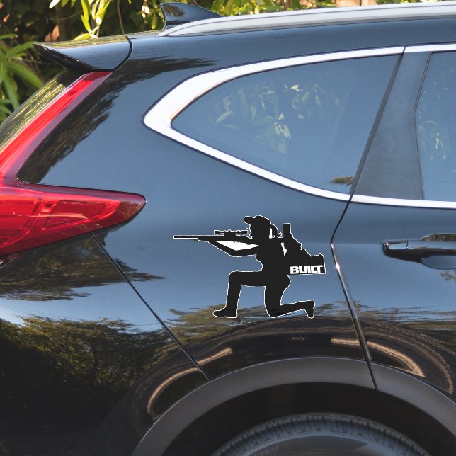 Idaho Huntress Vinyl Decal (Car Side)