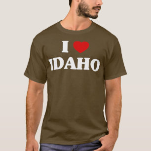 Idaho I Heart Idaho Proud US State I Love Idaho T-Shirt