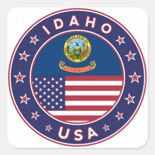 Idaho, Idaho USA, Idaho to sticker