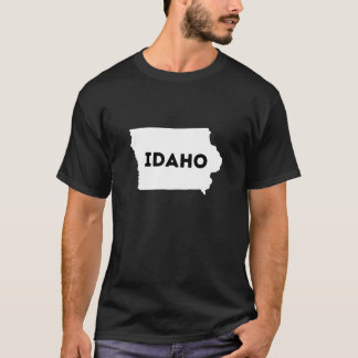 Idaho Iowa Idawa Where Are You From? Funny Geo T-Shirt