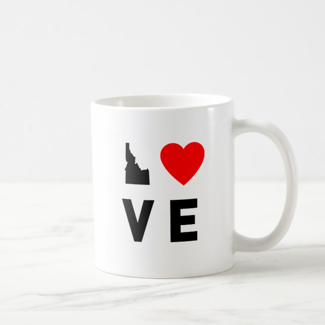 Idaho Love Coffee Mug (Right)
