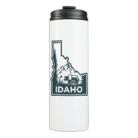Idaho Map Bear
