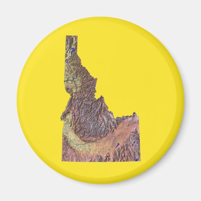 Idaho Map Magnet (Front)