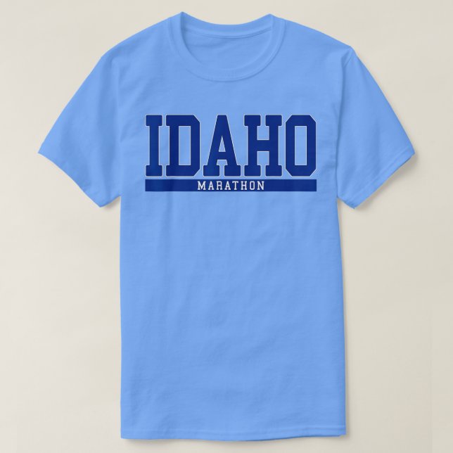 Idaho Marathon  T-Shirt (Design Front)