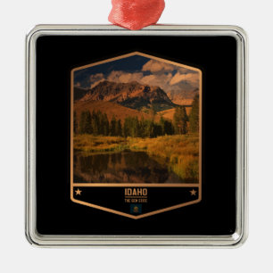 Idaho Metal Tree Decoration