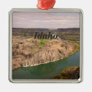 Idaho Metal Tree Decoration