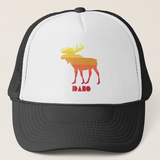 Idaho Moose Trucker Hat (Front)