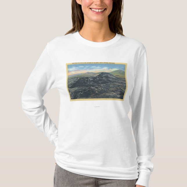 Idaho National Park Big Crater Rim T-Shirt (Front)