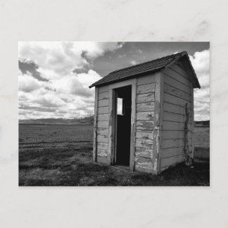 Idaho Outhouse Postcard