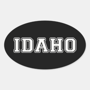 Idaho Oval Sticker