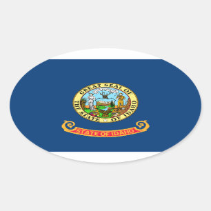 Idaho Oval Sticker