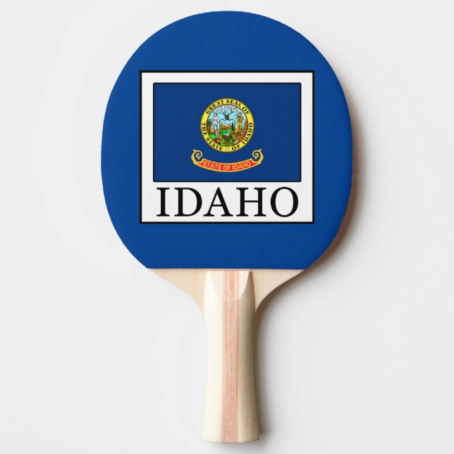 Idaho Ping Pong Paddle (Front)