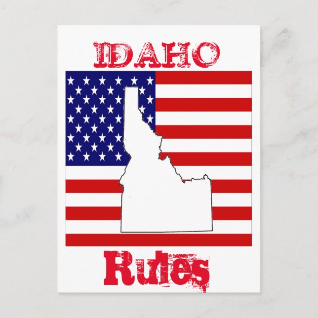 IDAHO  POSTCARD (Front)