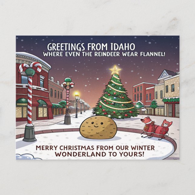 IDAHO Postcard (Front)