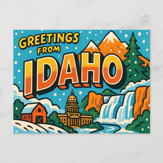 IDAHO Postcard (Front)
