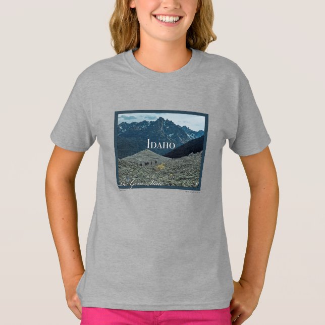 Idaho Poster Art T-Shirt (Front)
