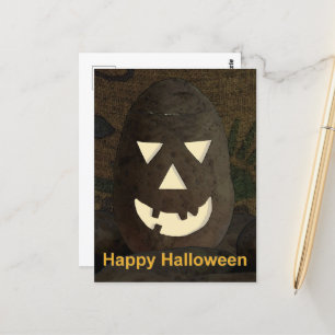 Idaho Potato Tato'lantern Postcard