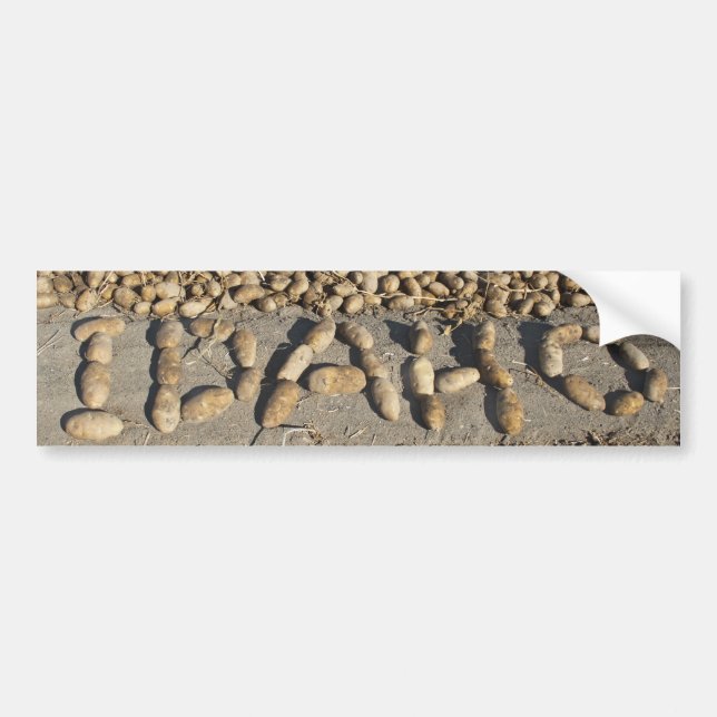 Idaho Potatoes Bumper Sticker (Front)