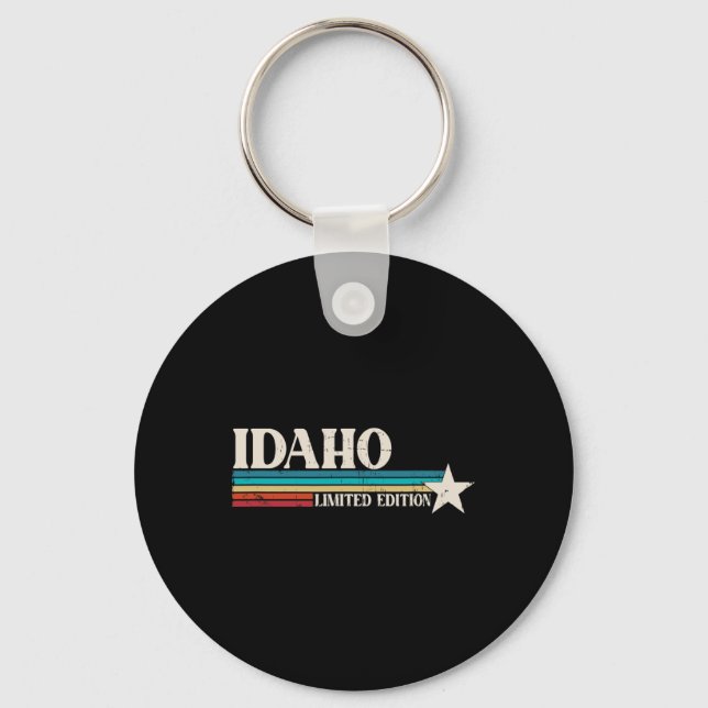 Idaho Retro  Key Ring (Front)