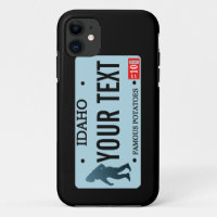 Idaho Sasquatch License Plate